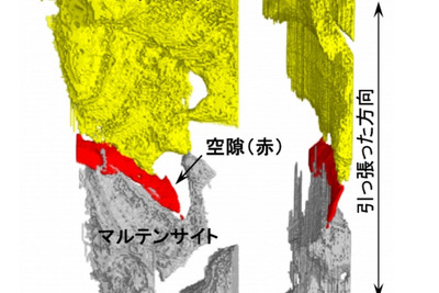 九州大学と新日鉄住金、自動車用鋼板の破壊メカニズムを解明 画像