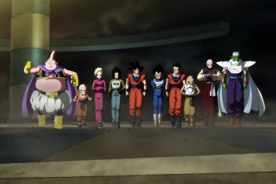 『ドラゴンボール超』宇宙サバイバル編…10人の戦士が並ぶカット 2月5日スタート 画像