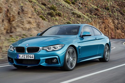 【ジュネーブモーターショー2017】BMW 4シリーズクーペ 改良新型を公開予定…表情変化 画像