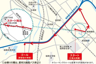 西鉄天神大牟田線で「幻の仮線」歩くイベント　3月4日 画像