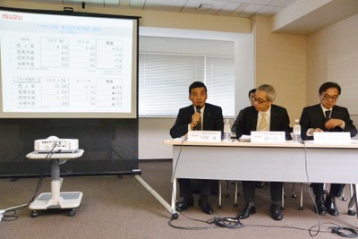 いすゞが6四半期ぶり増収増益…タイ市場の回復など 2016年10~12月期 画像