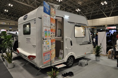 【キャンピングカーショー2017】日本の駐車事情にマッチしたキャンピングトレーラー…インディアナ・RV 画像