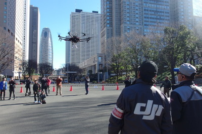 ドローンを災害時に活用…上空からの映像を拠点間で共有［動画］ 画像