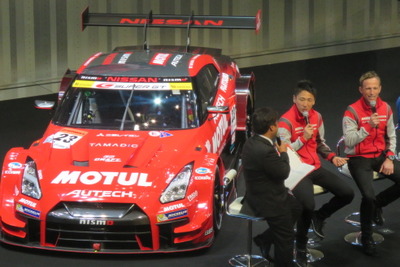 【SUPER GT】日産GT500勢、ファンとともに今季出陣式…松田次生「力を合わせて奪冠を」 画像