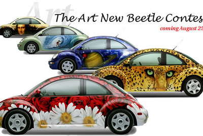 VW『ニュービートル』デザインコンテスト---インターネットで投票 画像