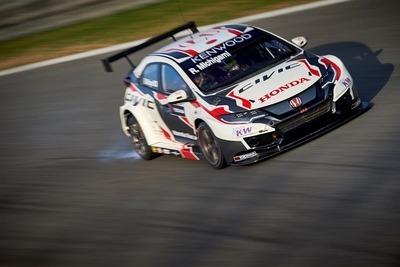 【WTCC】ホンダ 道上龍、開幕戦仕様で精力的に走行…モンツァ合同テスト 画像