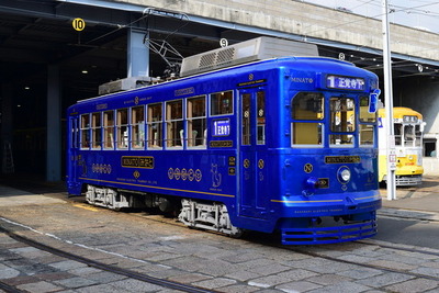 長崎に水戸岡デザインの路面電車が登場…その名は「みなと」　4月10日から 画像
