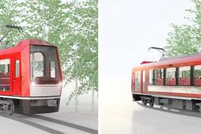 箱根登山鉄道、5月投入予定の新型3100形を一般公開　4月29日 画像