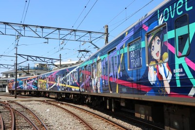 伊豆箱根鉄道「ラブライブ電車」2本目はフルラッピング 4月8日から 画像