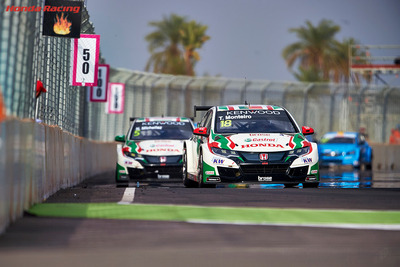 【WTCC 開幕戦】ホンダ、レース2で1-2フィニッシュ…道上は10位 画像