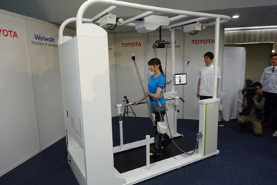 トヨタ 磯部常務「クルマづくりと思いは同じ」…歩行リハビリ支援ロボットをレンタル販売 画像