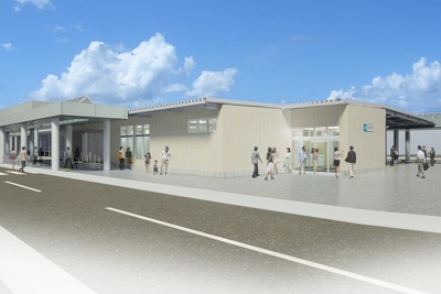 北陸本線の加賀温泉駅が仮駅舎に…新幹線工事の一環 5月23日から 画像