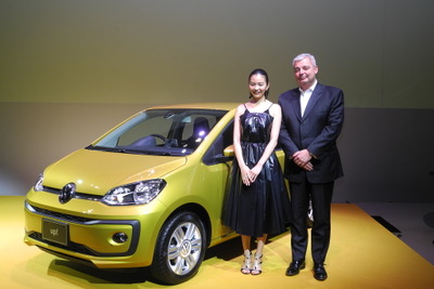 【VW up！ 改良新型】シェア社長「熾烈な競争の中でも、必ずや健闘してくれるクルマ」 画像