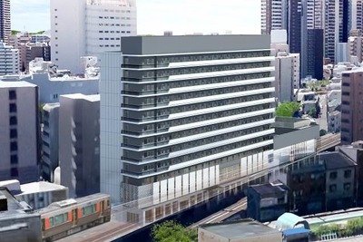阪神電鉄の福島旧線跡に複合ビル…JR西日本と共同開発 画像