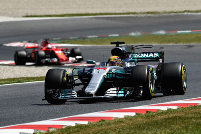 【F1 スペインGP】ハミルトンがベッテルとの激闘を制し今季2勝目 画像