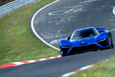 出力1メガワット、中国EVスーパーカーがニュル新記録…ウラカン 超える6分45秒 画像