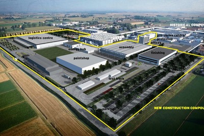 ランボルギーニ、伊本社工場を拡張…新型SUV ウルス の生産準備 画像