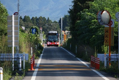 気仙沼線BRT専用道が一般道経由に…専用道舗装修繕工事のため　6～8月 画像