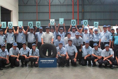 東洋ゴム、マレーシア工場でのタイヤ生産累計1000万本…約4年で達成 画像