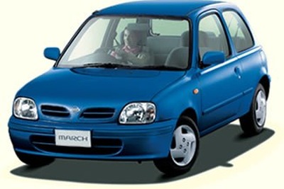 日産は2002年に『マーチ』など新型5車種を発売 画像