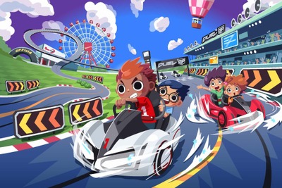 操縦できるレーシングコースター「DUEL GP」、鈴鹿に登場 2018年3月 画像