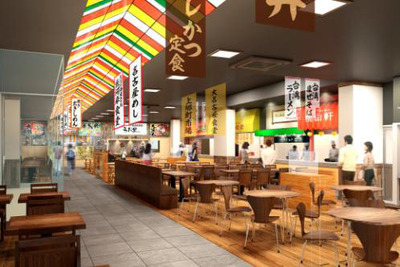東名 上郷SAがリニューアル、名古屋めしや魚料理が充実 7月14日 画像