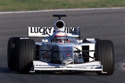 佐藤琢磨がレギュラー抜いて合同テスト2位---F1が近付いた 画像