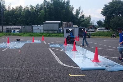 バイクの部活「二輪車競技部」、洗剤まいて悪路踏破特訓...熊本県立矢部高校 画像