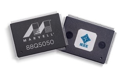 マーベルがセキュア車載ギガビットイーサネットスイッチを発表　業界初 画像