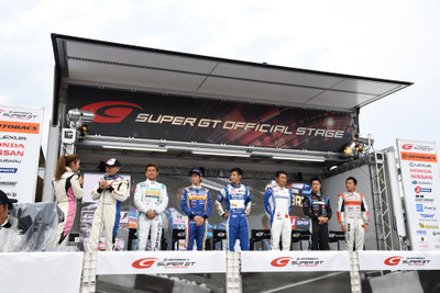 【SUPER GT 第4戦】晴天でレースをしたい…予選TOP3ドライバートークショー 画像