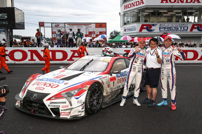 【SUPER GT 第4戦】GT500決勝…前年王者コバライネン&平手が大乱戦を制して今季初勝利、レクサス開幕4連勝 画像