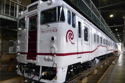 「道南の四季」が完結…道南いさりび鉄道に白い新塗色車 8月1日から 画像