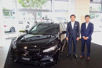 【ホンダ シビック 新型】寺谷日本本部長「ホンダの個性を際立たせたい」…事前受注6300台と好調 画像