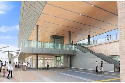 JR西日本岩国駅が11月26日に橋上化…東西自由通路も供用開始 画像