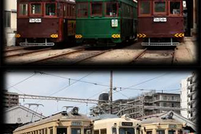 現役最古の路面電車が勢揃い…阪堺電車がモ161形と金太郎塗り車両の撮影ツアー　9月16・17日 画像
