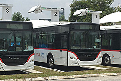 10分で30km、急速充電EVバス…東芝インフラシステムズなど、マレーシアで実証運行開始 画像