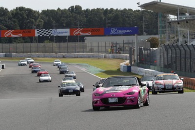 マツ耐にロードスターのチーフデザイナーが初参戦、マツダ役員チーム上位入賞 画像