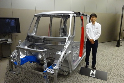 【ホンダ N-BOX 新型】軽量化支える車体には先進技術が詰まってる 画像