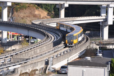 引込線走行や洗浄機通過も…広島アストラムラインの「鉄道の日」スペシャルトレイン　10月15日 画像