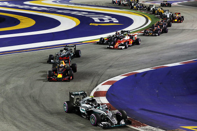 【F1】ナイトレースでお馴染みのシンガポールGP、2021年まで開催延長が決定 画像