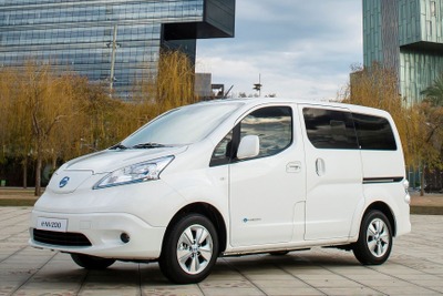 日産 e-NV200 改良新型、欧州で発表…航続6割延長 画像