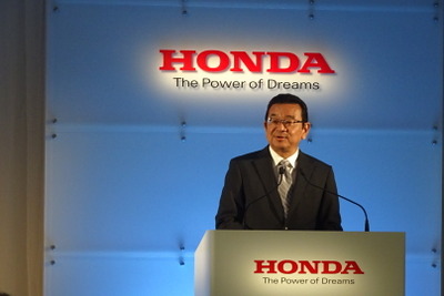 ホンダ 八郷社長「高効率のグローバル生産で大転換期に対応」…狭山の生産を寄居に集約 画像