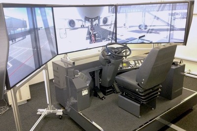 ANA、トラクターとブリッジの訓練用シミュレーターを導入…羽田空港に日本初 画像