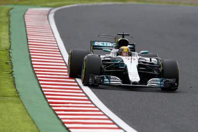 【F1 日本GP】ハミルトンが自身初の鈴鹿ポールポジション 画像
