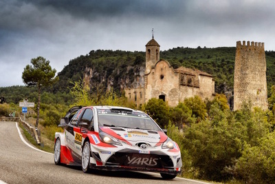 【WRC 第11戦】スペイン戦でトヨタのハンニネンが4位に…優勝はシトロエンのミーク、オジェが王座に接近 画像