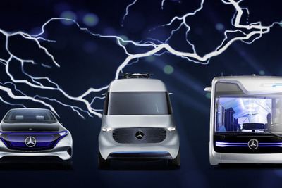 メルセデス、10車種以上のEVを投入へ 2022年までに 画像