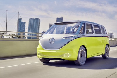 【東京モーターショー2017】VW、I.D BUZZ を日本初公開へ…ワーゲンバスがEVへ進化 画像