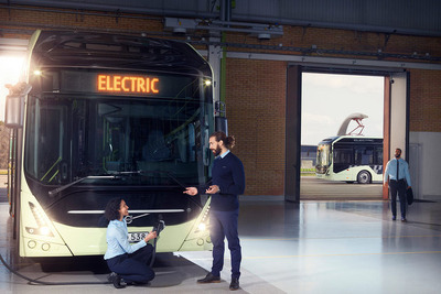 ボルボが新世代EVバス 7900エレクトリック を発表---航続200km 画像