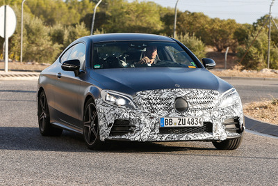 メルセデス AMG C43クーペ、直6搭載で馬力はどうなる? 画像