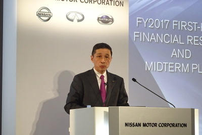 日産 西川社長「リスク影響縮小に取り組む」…検査不正などで通期営業利益を400億円下方修正 画像